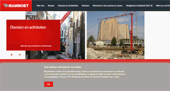 Desktop Screenshot of mammoetbenelux.nl
